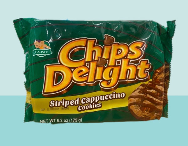 CHIPS DELIGHT STRIPED CAPPUCCINO COOKIES