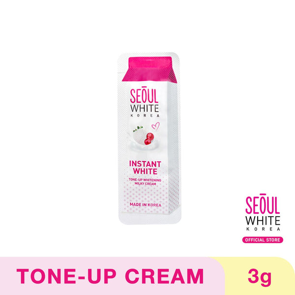 Seoul White Korea - Instant White Tone-Up Whitening Cream Sachet  3g x 1 (Box of 20)