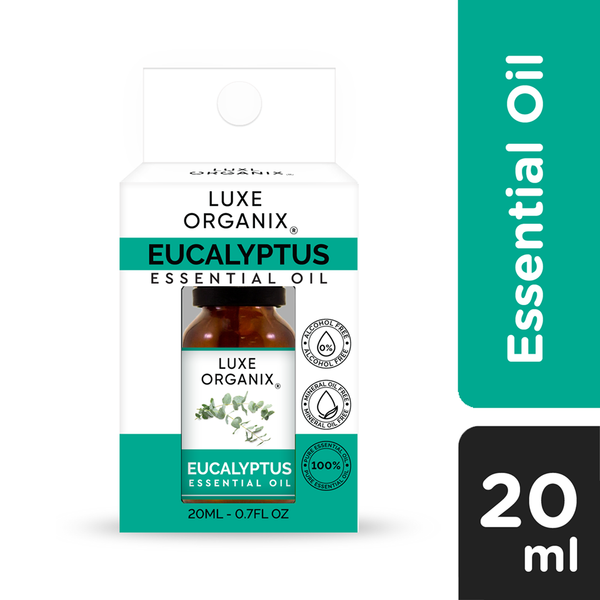 Luxe Organix Eucalyptus Essential Oil 20ml