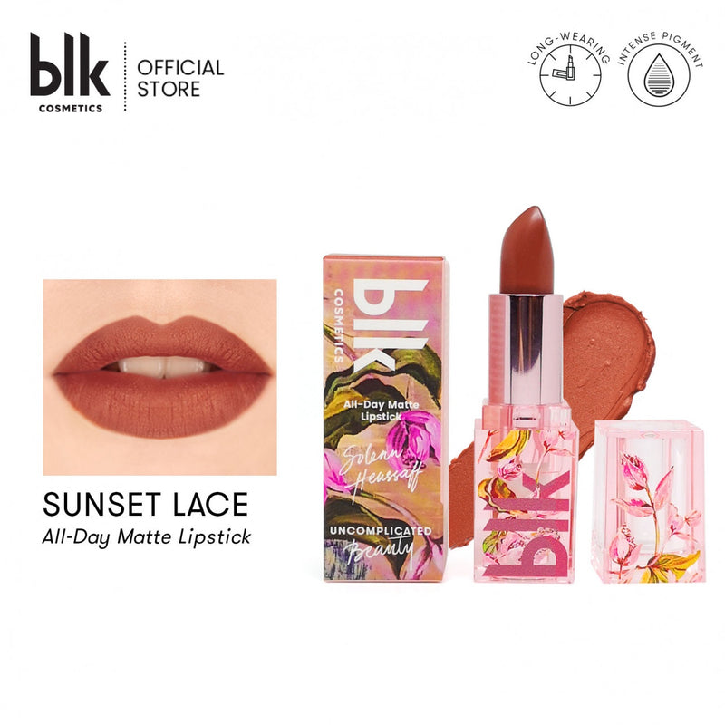 Blk Cosmetics X Solenn All-Day Matte Lipstick Sunset Lace