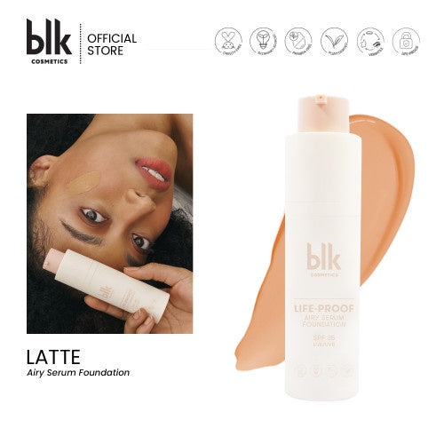 Blk Cosmetics Daydream Life-Proof Airy Serum Foundation Latte