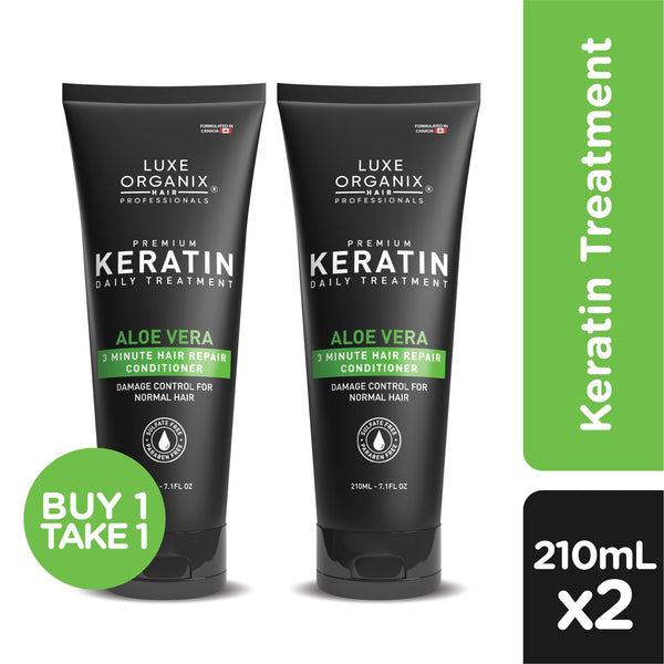 Luxe Organix Premium Keratin Aloe 210ml B1T1