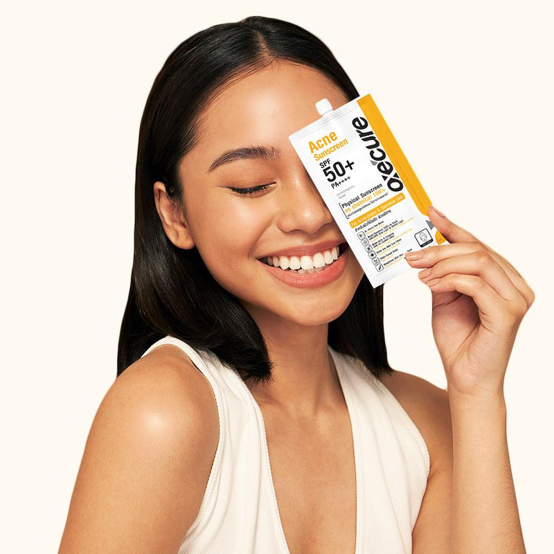 Oxecure - Acne Sunscreen SPF 50 (6g x 1 sachet)