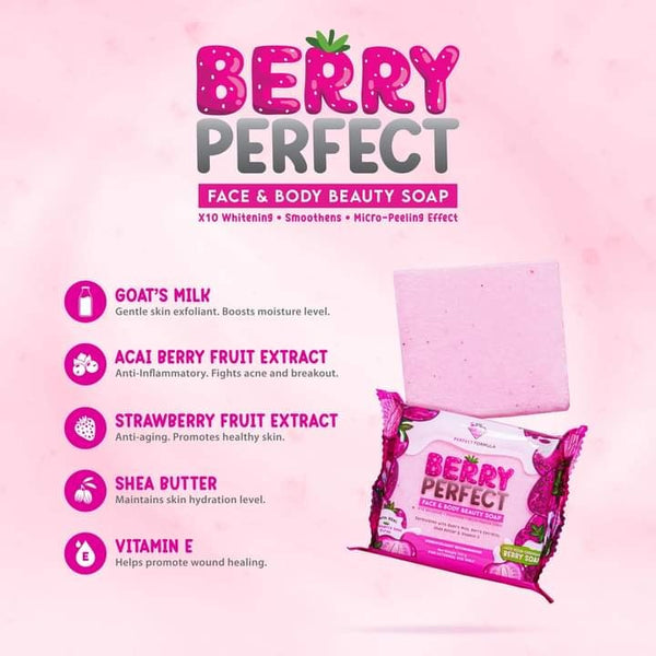 Perfect Formula Berry Perfect – Face and Body Beauty Soap