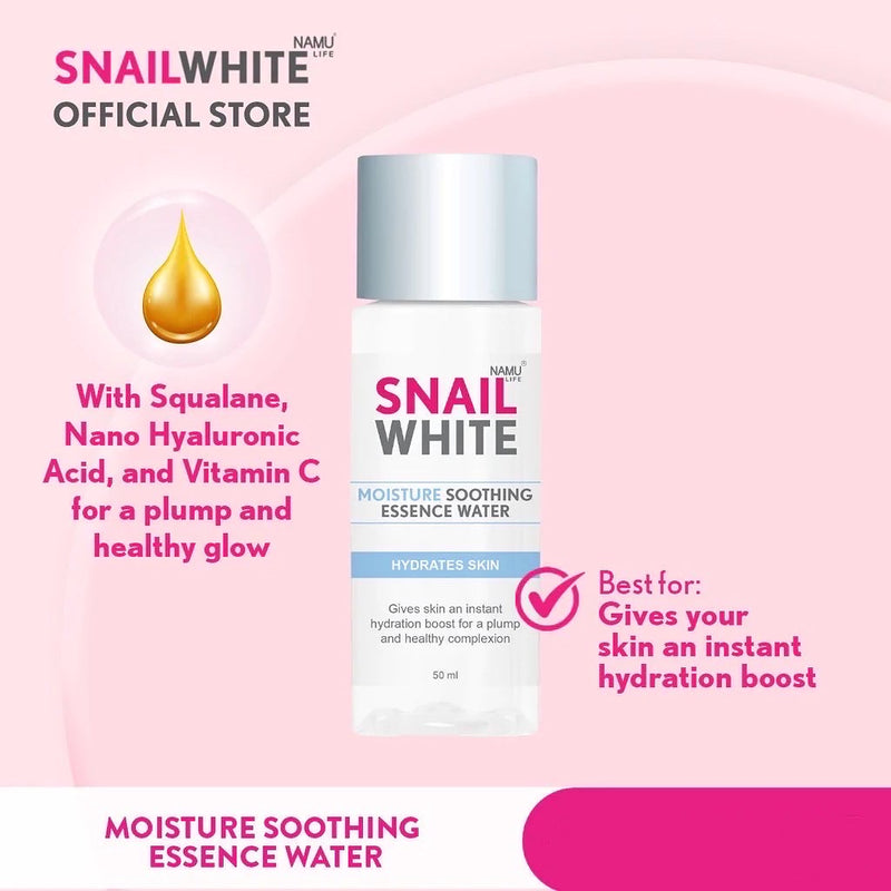 Snail White Moisture Soothing  Essence Water 50 ml