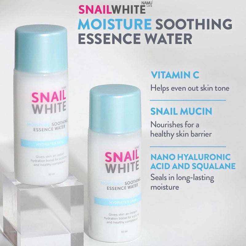 Snail White Moisture Soothing  Essence Water 50 ml