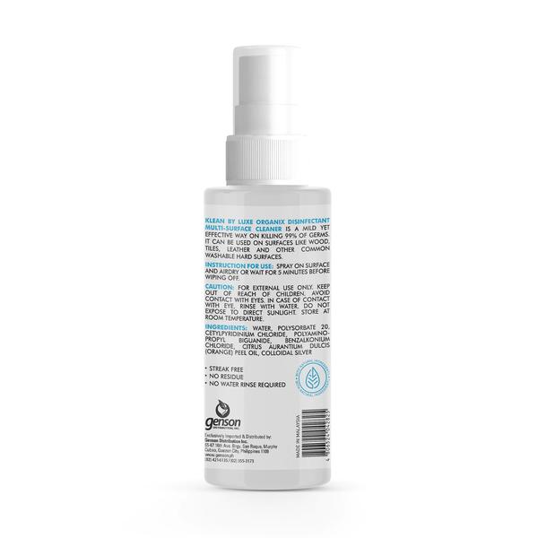 Luxe Organix Klean Antibacterial Multisurface Spray 300ML