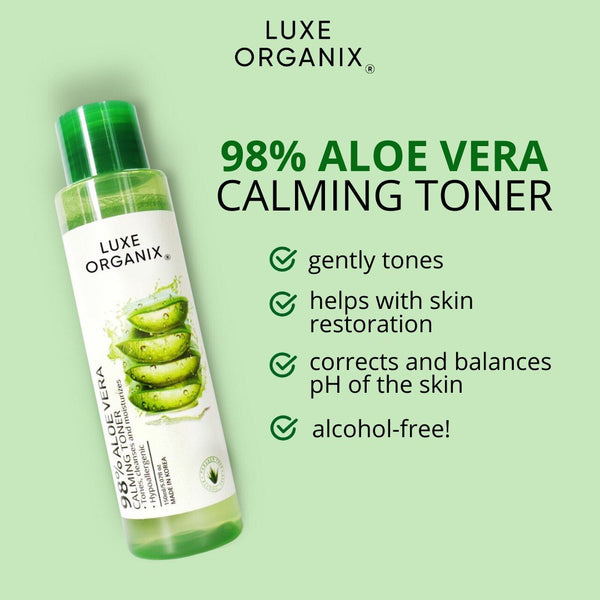 Luxe Organix Aloe Vera Calming Toner 150ml