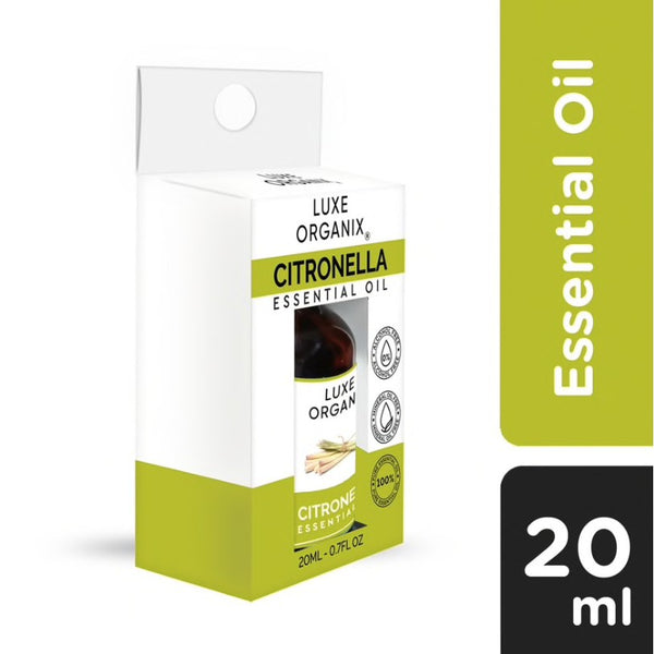 Luxe Organix Citronella Essential Oil 20ml