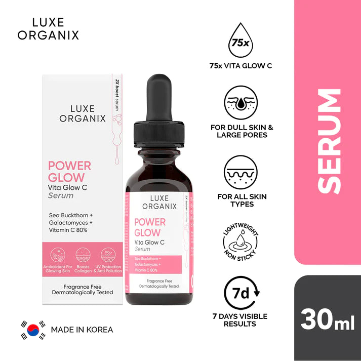 Luxe Organix Power Vite Glow C Serum 30ml