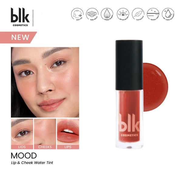 BLK COSMETICS FRESH ALL-DAY LIP AND CHEEK  WATER TINT - MOOD
