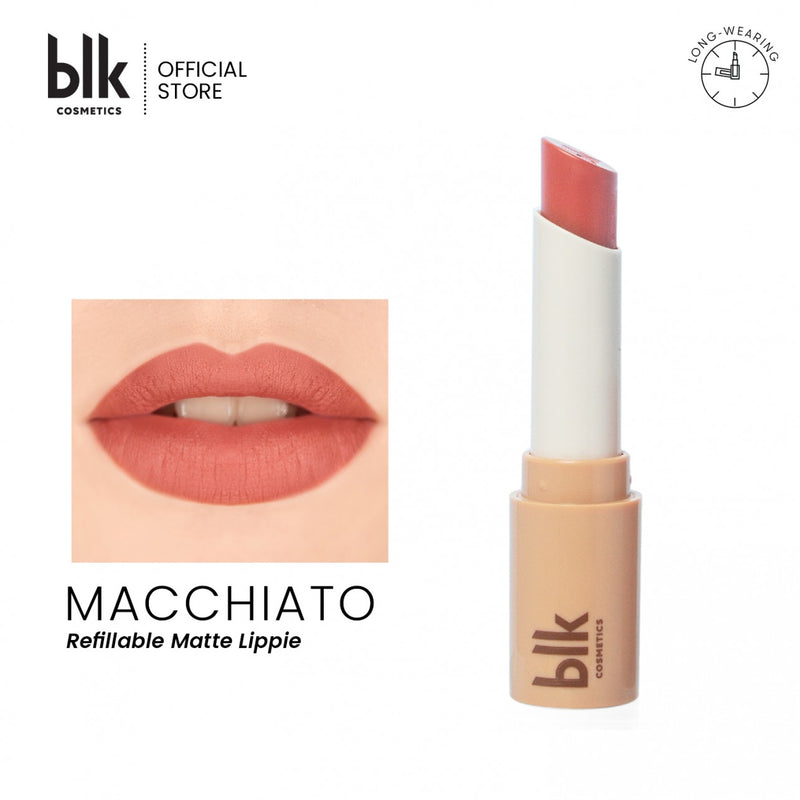 blk cosmetics Universal Refillable Matte Lippie -FULL SET (Macchiato)