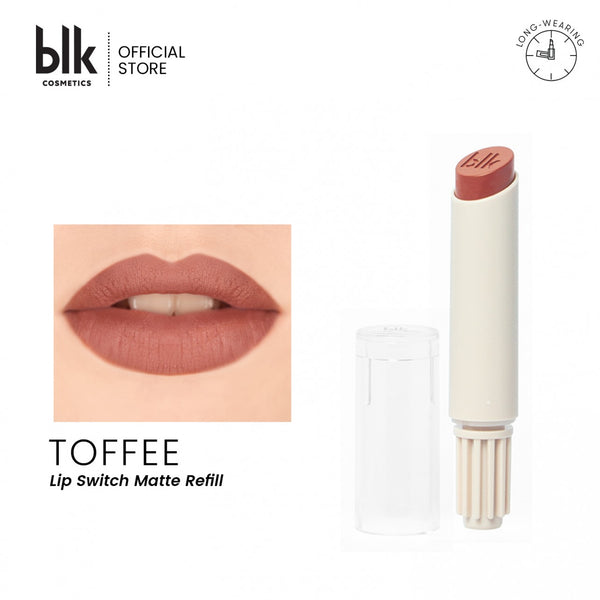 blk cosmetics Universal Refillable Matte Lippie - Refills (Toffee)