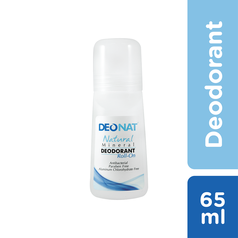 Deonat Natural Mineral Deodorant Roll on 65ml