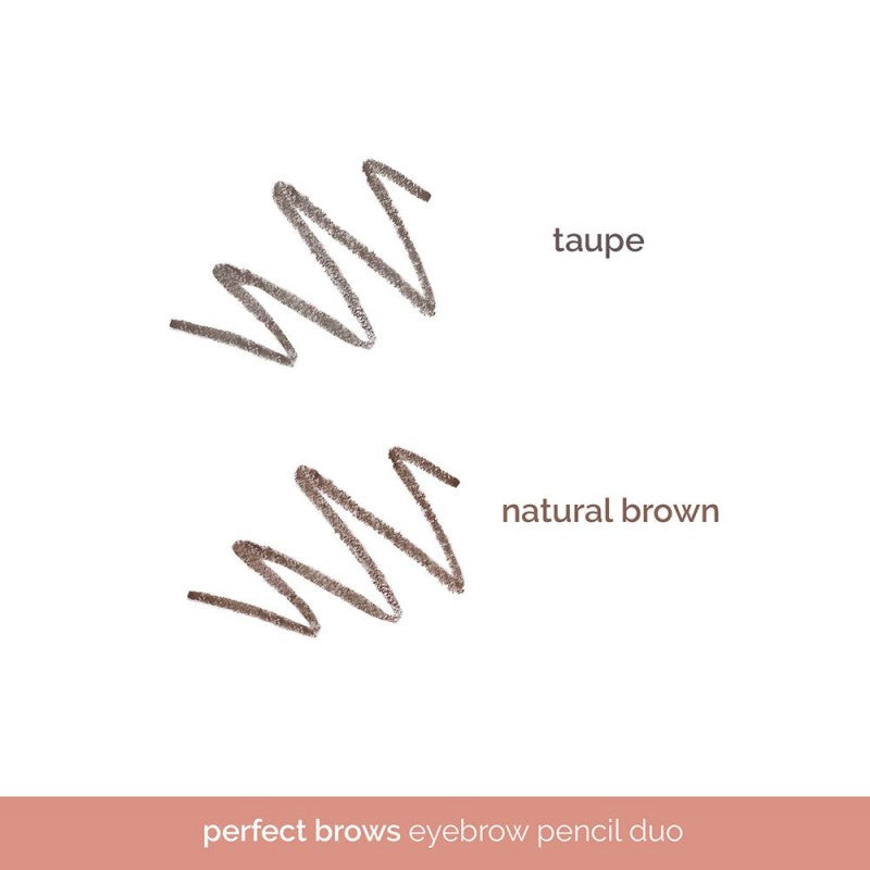 Generation Happy Skin Perfect Brows Eyebrow Pencil Duo in Taupe