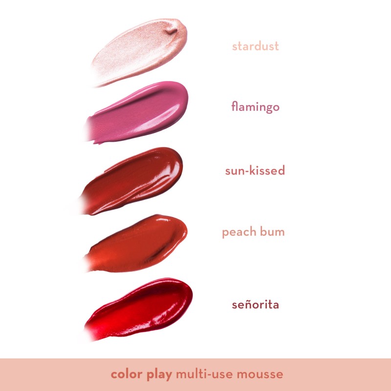 Happy Skin COLOR PLAY MULTI-USE MOUSSE - PEACH BUM